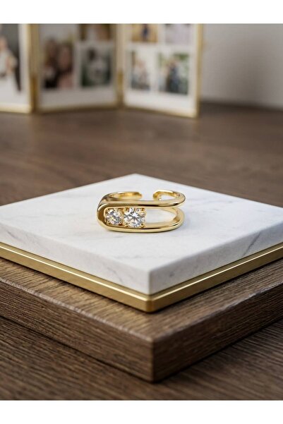 Riseth Jewelry Stellar Duo Ring - Gold