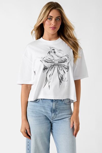 Guess Tricou alb pentru femei