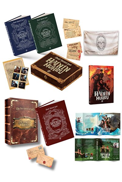 dokuzyayinlari Hainin Mührü Serisi 3 Kitap Özel Kutulu Set - Ciltli Hediyeli
