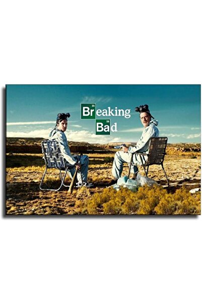 ESSESORIES Breaking Bad Movie Poster Wall Art Room Decor Self Adhesive