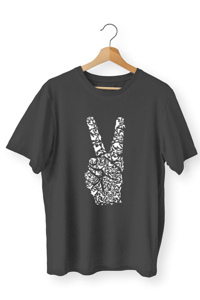 iLovePrints Μπλούζα Art Peace Sign