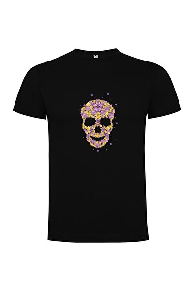 iLovePrints Bloom Skull Fantasy Tshirt