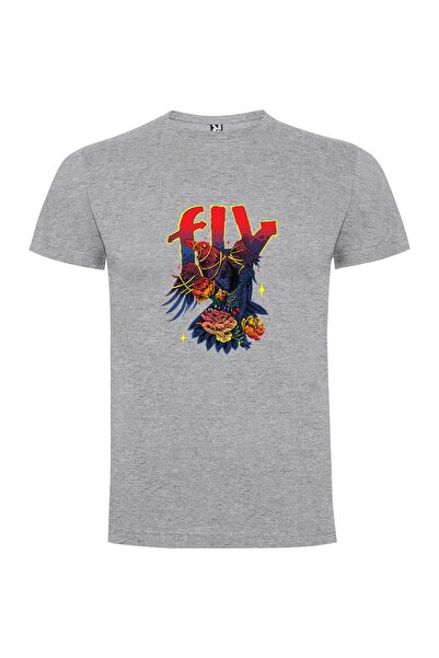 iLovePrints Flight of Floral Fauna Tshirt
