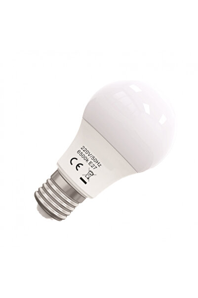 DELIGHT Bec Led E27, model glob A55, 5W, 6400K, lumina rece, DL65033, 1 buc