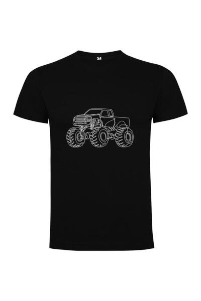 iLovePrints Bold Monster Truck Illustration Tshirt