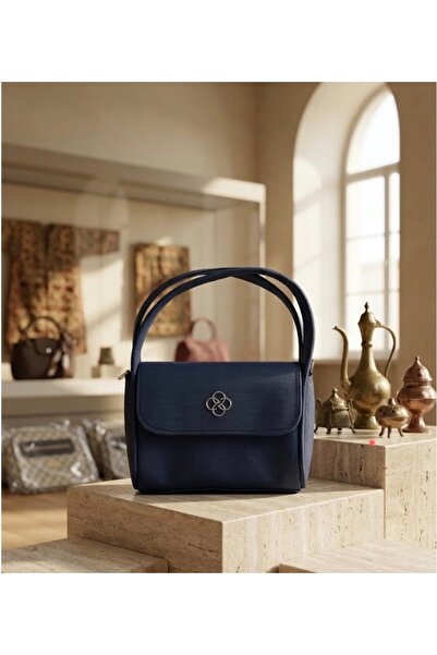 Alhambra Minimalist Stil, Ayarlanabilir/Takılabilir Askılı, Tek Cepli Vegan D...