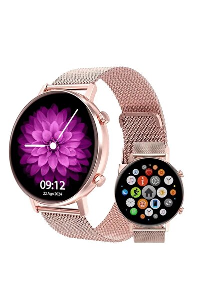 HAINOTEKO -24 Mini Waterproof Smart Watch With AMOLED Display 7-Day Battery L...