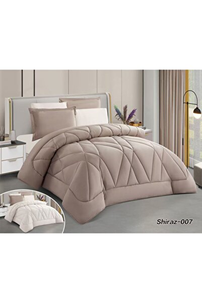 Asia Summer Hotel Double Plain Double-Sided Quilt 6-Piece Set |   Premium Mic...