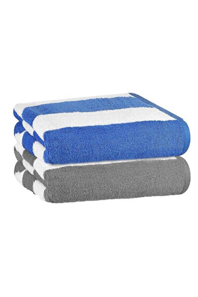 Bliss Casa 76×160 cm Large Beach Towel – Rich Cotton, Soft, Quick-Dry, Absorb...