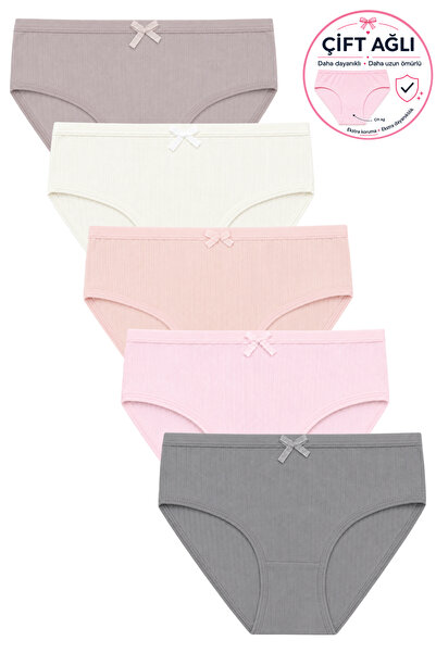 biyokids Kız Çocuk Külot 5'li Paket
