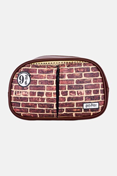 Mad beauty Harry Potter Cosmetic Bag, Brown