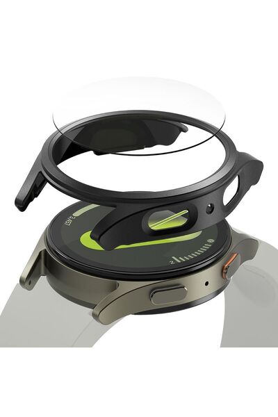 Ringke Λεπτό προστατευτικό οθόνης - Samsung Galaxy Watch7 40mm - Μαύρο Τιτάνιο
