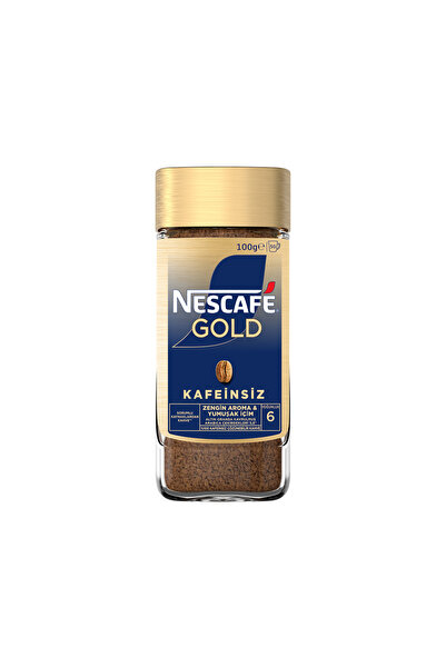 Nescafe قهوة جولد خالية من الكافيين 100 جرام