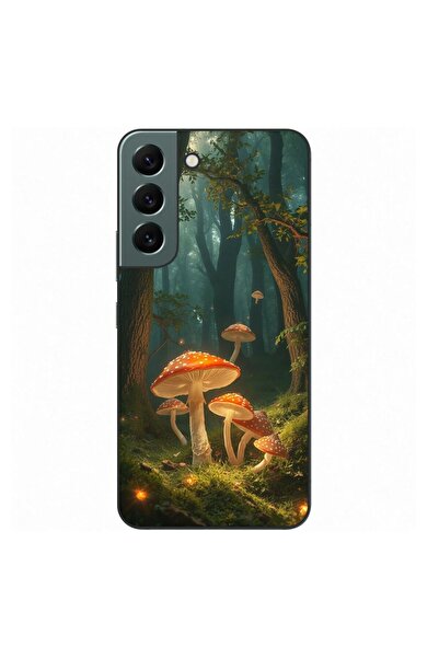 OEM Case compatible with Samsung Galaxy S22 Silicon Gel Tpu Pattern Glowing M...