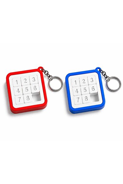 çolak3d Mini Kaydırmalı Puzzle Anahtarlık 2'li - Mini Zeka Oyunu - Anahtarlık...