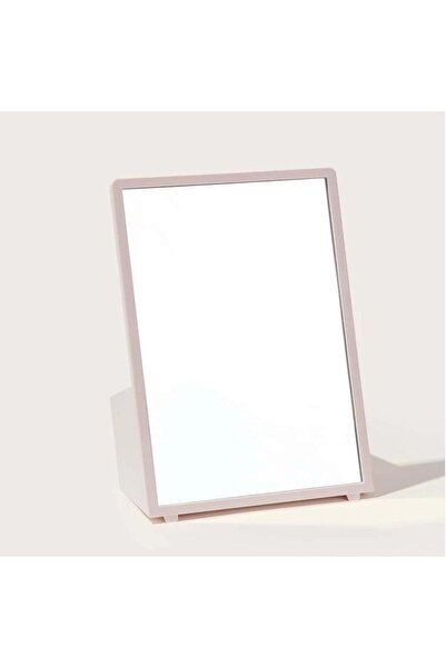 minigood Mini Gold Square Table Mirror with Storage Box