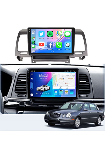 Carplayer شاشة أندرويد لسيارة كيا أوبيروس موديل 2006-2011 مع دعم أبل كار بلاي...