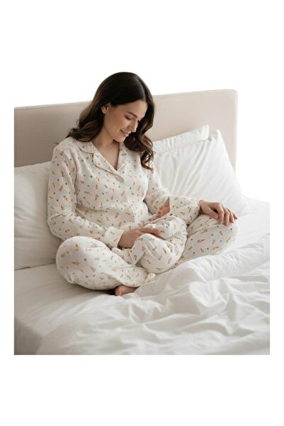 Afacan Tiny World Mother Baby Lahusa Pajama Jumpsuit Set