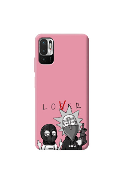 Other Xiaomi Redmi Note 10 Pro 5G Rick Loser Pink Colored Silicone TPU Θήκη
