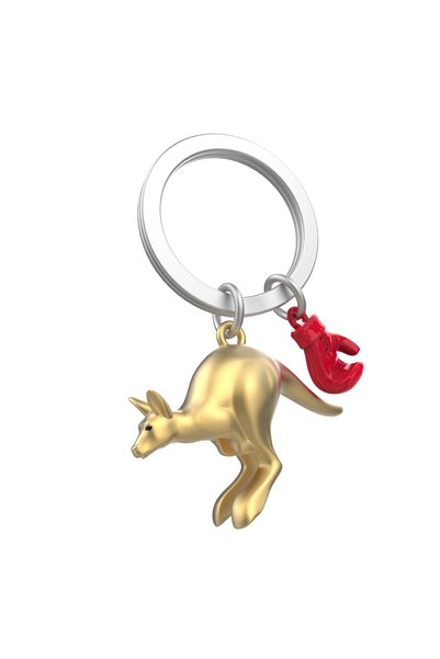 Metalmorphose Kangaroo Keychain