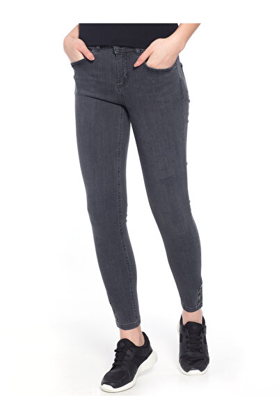 LC Waikiki Pantaloni de blugi de damă, croială skinny, talie normală
