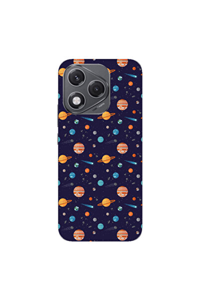 Other Honor 400 Lite Planets Transparent Silicone TPU Θήκη