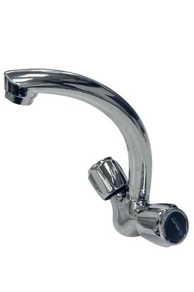 KWALITY QUALITY Quality Basin Mixer - 360 Degree Rotating Double Handle Moder...