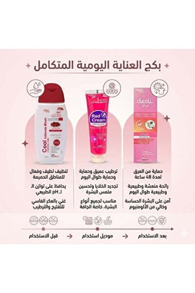 Cofix CARE مجموعة العناية المتكاملة (غسول المناطق الحساسة مع أكير فاسي + كريم...