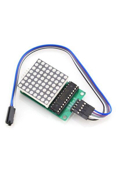 Generic وحدة عرض مصفوفة نقطية LED 2E10 8x8 MAX7219