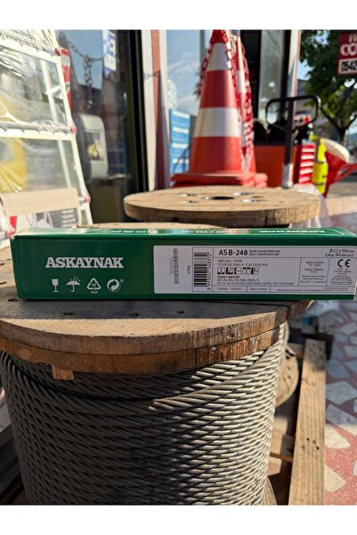Askaynak AS B-248 E7018 Bazik Kaynak Elektrodu 3.2x350 mm 3,4 Kg