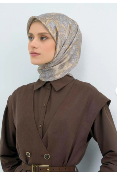 Armine Saf İpek Twill Eşarp 9540D 85