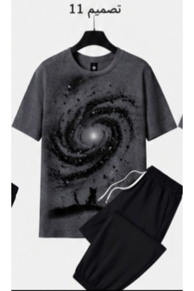 ZEMLİYA Sara Unisex Oversize Shorts Set Short Sleeve T-Shirt Comfortable Fit ...