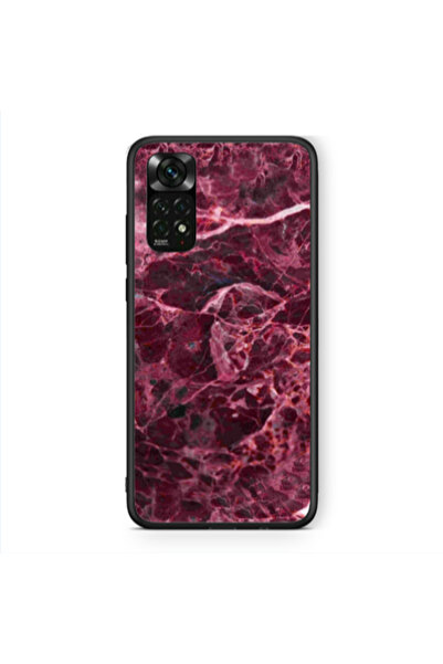 Other Xiaomi Redmi Note 11 Pro 5G Marble Cherry Black Glossy Θήκη