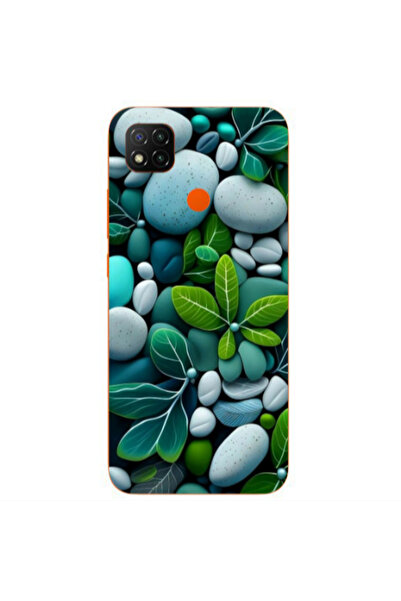 Other Xiaomi Redmi 9c Pebbles Transparent Silicone TPU Θήκη