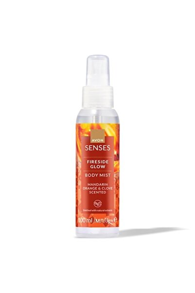 AVON Spray de corp Fireside Glow cu parfum de mandarină și portocală 100 ml