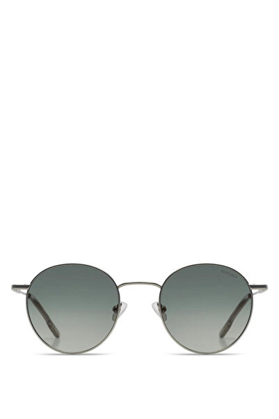 Komono Pete Silver Metal Unisex Sunglasses