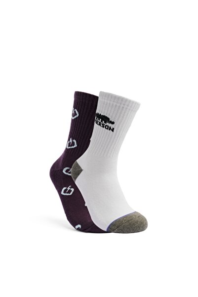 Emerson Κάλτσες (2 Pack) 242.EU08.103 – White / D.Purple