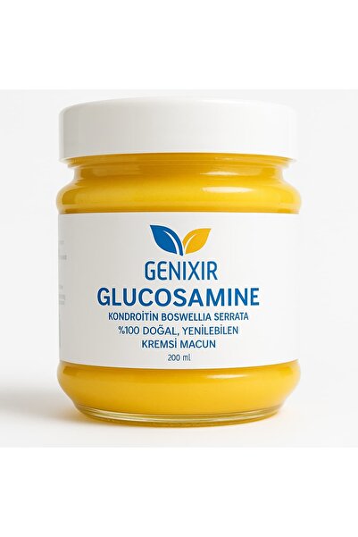 Hay Şifa Genixir Glucosamine Krem 200 ml Glukozamin Kondroitin ve Bitkisel Ya...