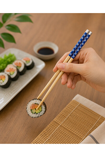 KODAL Bambu Sushi Çubuğu Chopstick Seti 5 Çift