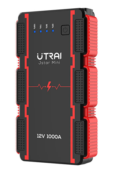 UTRAI εκκινητής μπαταρίας αυτοκινήτου JS-Mini με φακό, 12V/1000A, 13000mah