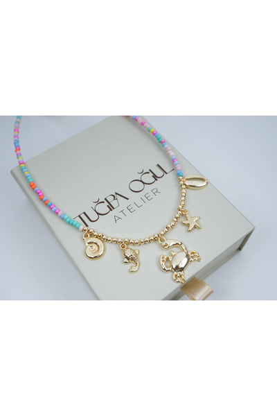 ATELİER TUĞBA Ykl106 Sea Theme Charm Pendant