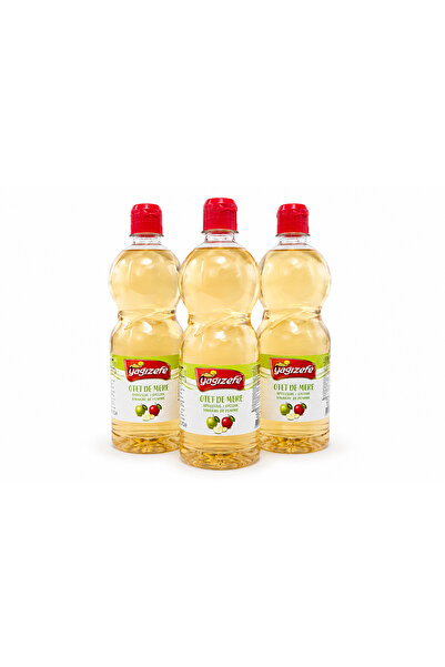 Yağızefe Set 3 x Oțet de Mere 500 ml – Oțet pentru Gătit și Salate