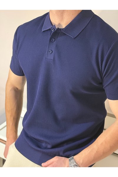 Generic Brand New Season Knitwear Men's Polo Neck T-Shirt