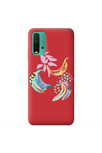 Other Xiaomi Poco M3 Banana Red Colored Silicone TPU Θήκη