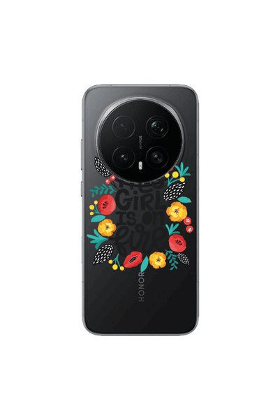 Other Honor Magic 8 Lite Pro This Girl Transparent Silicone TPU Θήκη