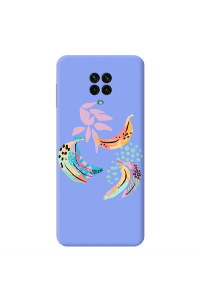 Other Xiaomi Redmi Note 9 Pro Banana Light Purple Colored Silicone TPU Θήκη