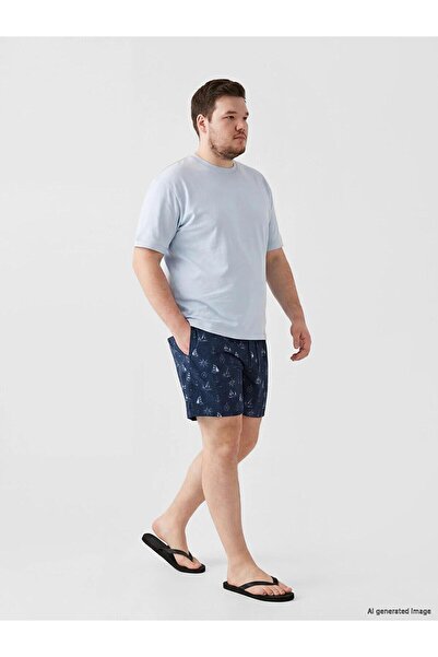 LC Waikiki Short Length Patterned Men's Swim Shorts (S6)