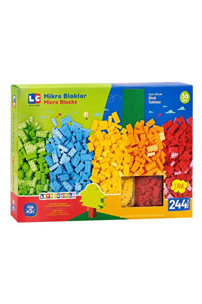 LETS BE CHILD Let's Be Child Micro Blocks 244 Pieces