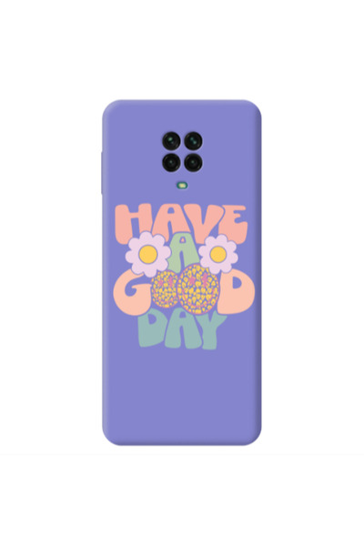 Other Xiaomi Redmi Note 9 Pro Have A Good day Purple Colored Silicone TPU Θήκη