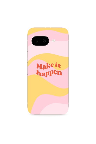 Other Google PIXEL 9A Make it hapen Transparent Silicone TPU Θήκη